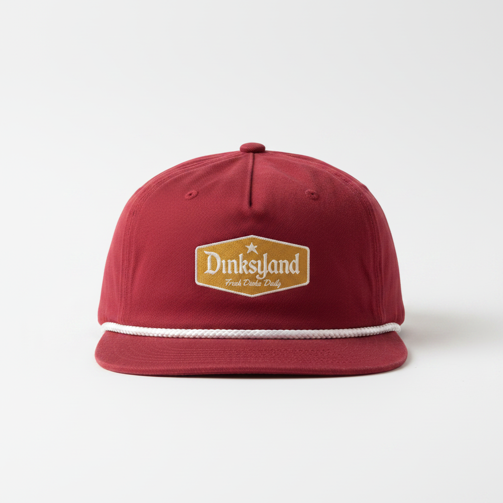3rd Shot Drop - Red - gold/cream patch