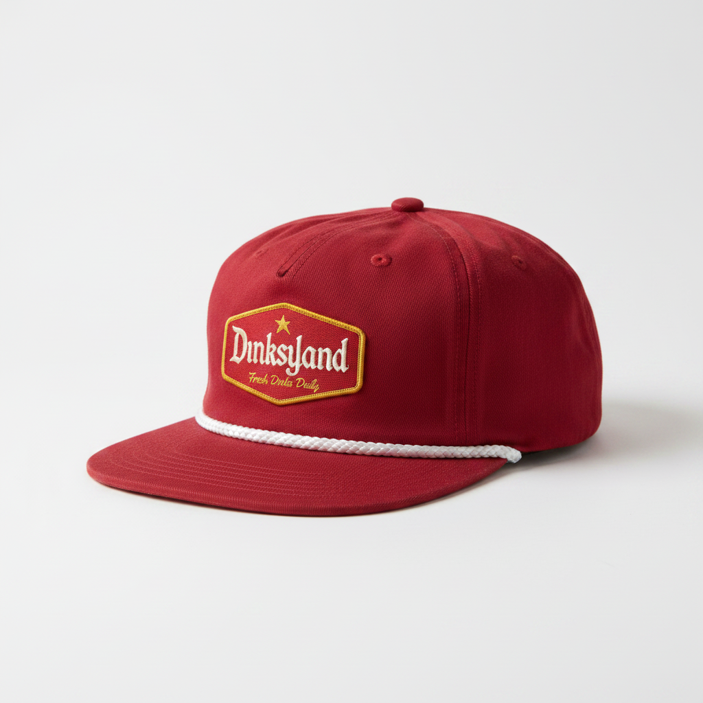 3rd Shot Drop - Red - red/gold patch