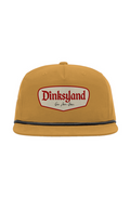 Vintage Dinksyland Embroidered rope hat