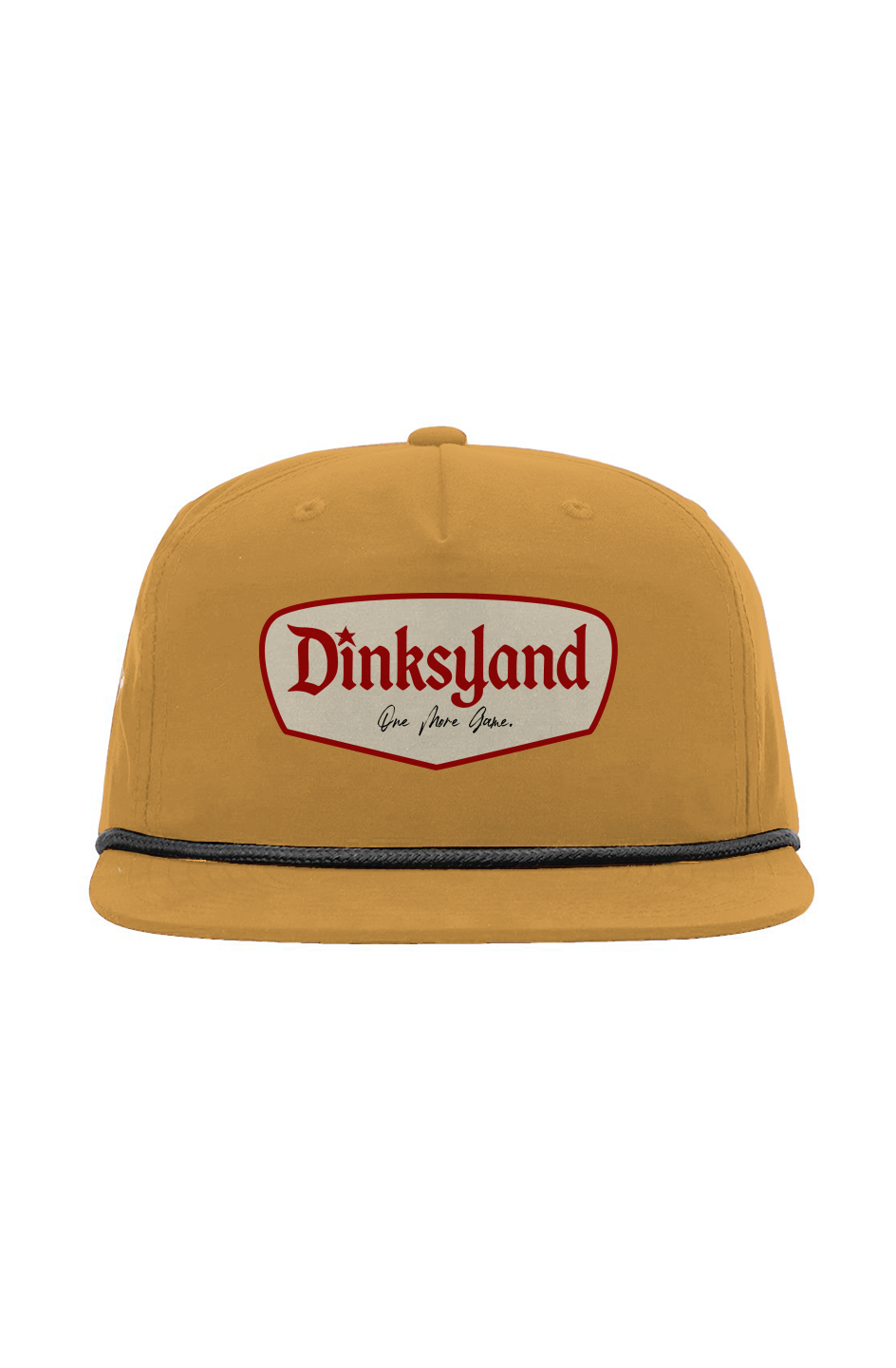Vintage Dinksyland Embroidered rope hat