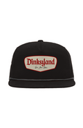 Vintage Dinksyland Embroidered rope hat