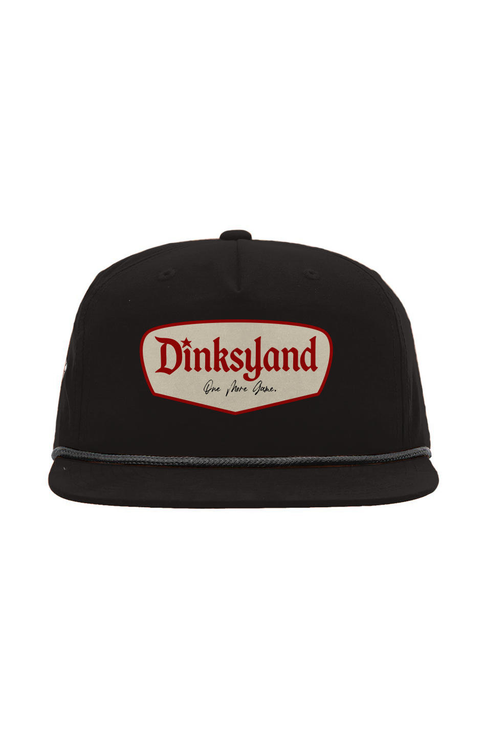 Vintage Dinksyland Embroidered rope hat