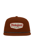 Vintage Dinksyland Embroidered rope hat