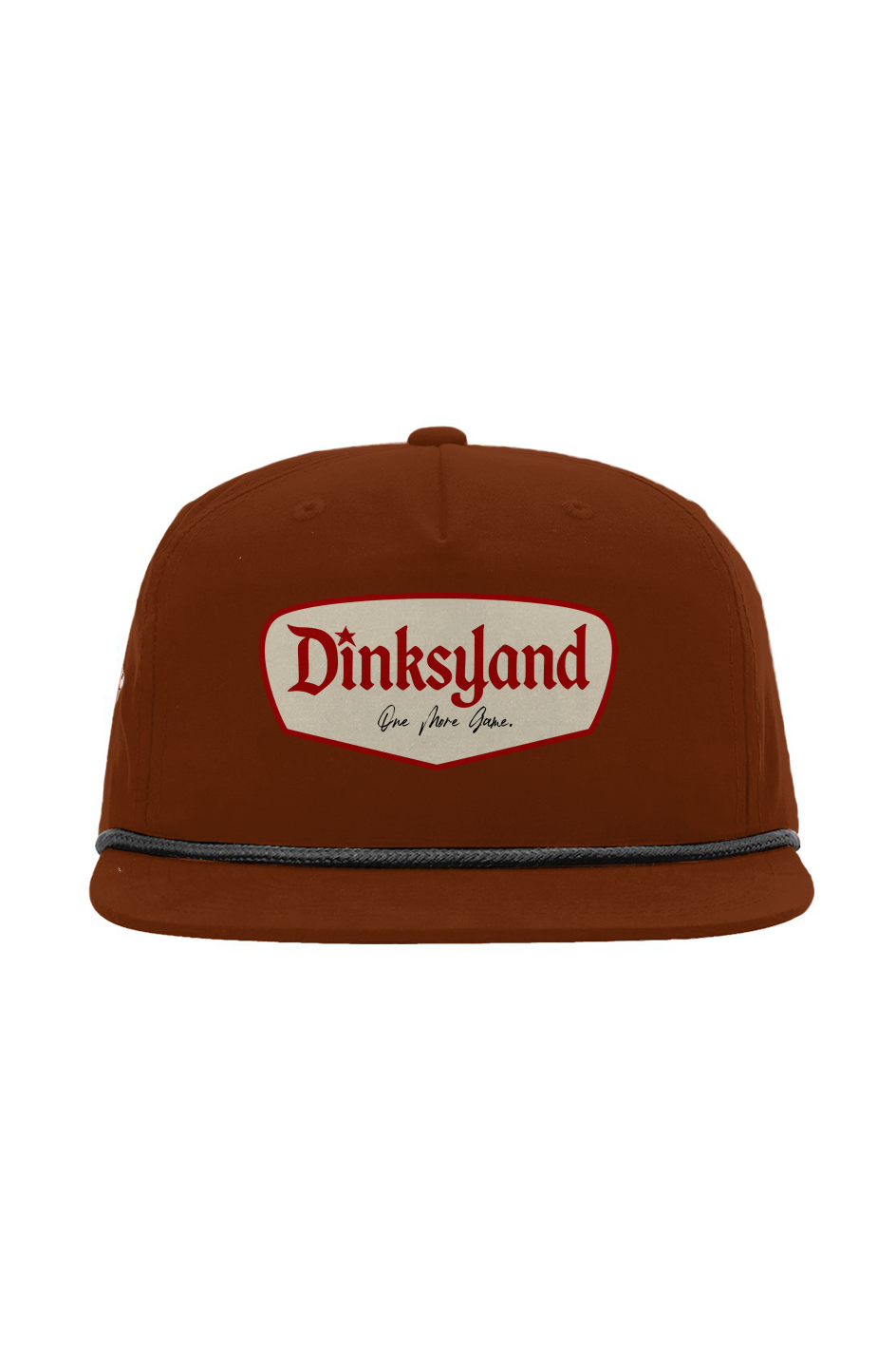 Vintage Dinksyland Embroidered rope hat