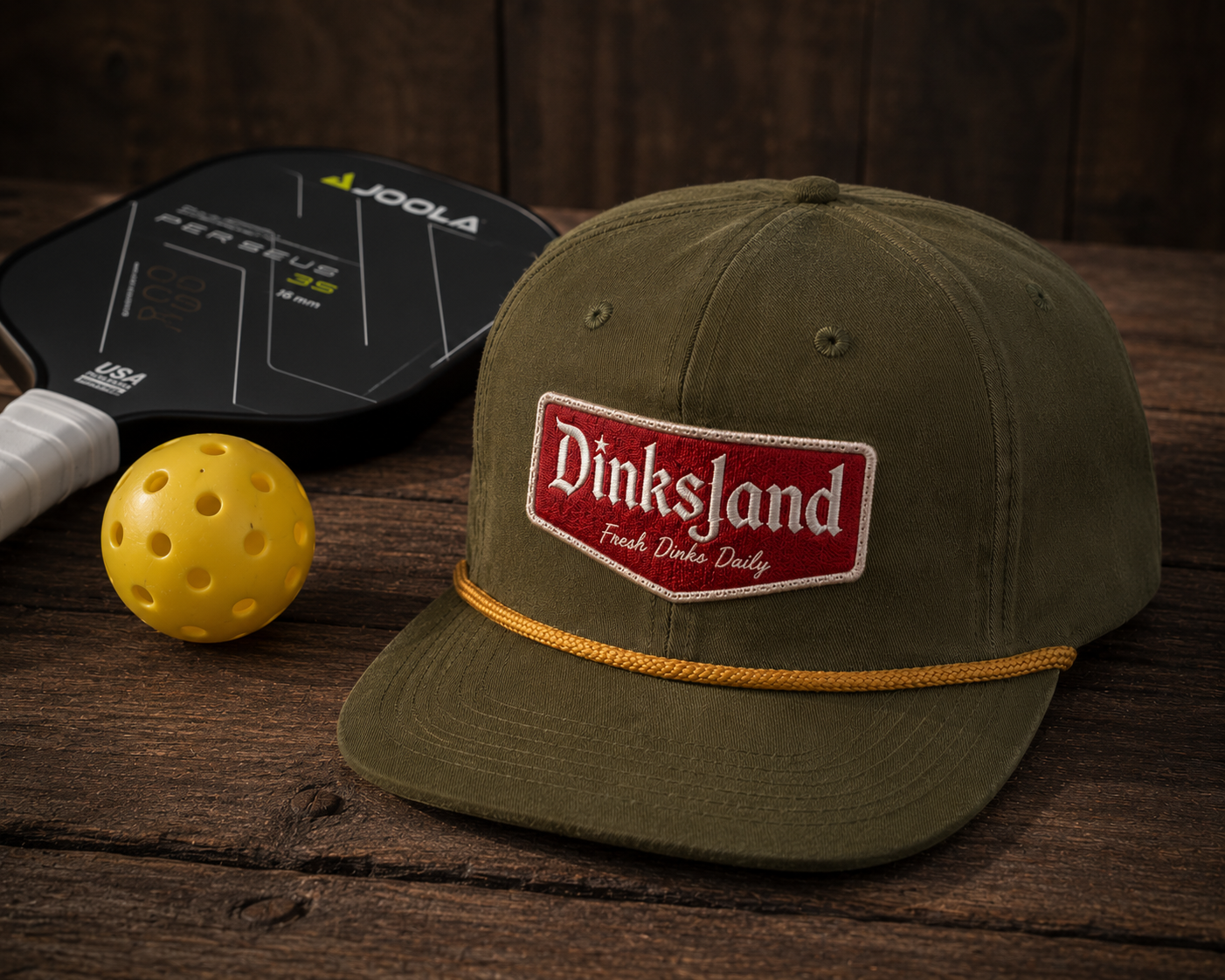 Dinksyland Patch Cap — One More Game.