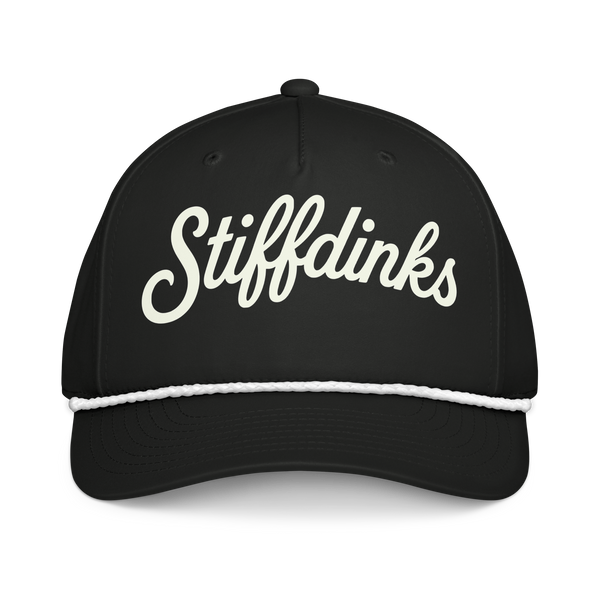 The Founders' Cap — Stiffdinks Pickleball Country Club (Black)
