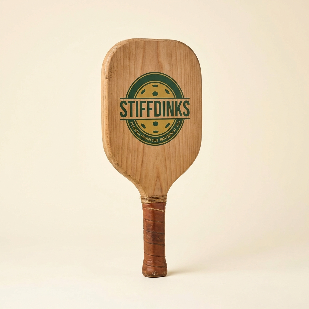 The Club Paddle — Stiffdinks Pickleball Country Club