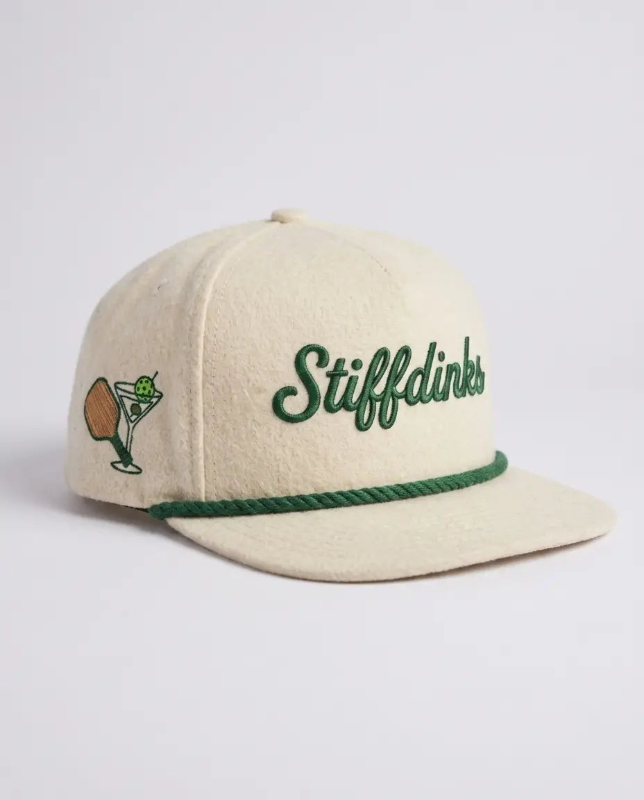 The Members' Cap — Bone — Stiffdinks Pickleball Country Club